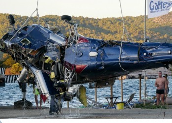 Πτώση ελικοπτέρου στον Πόρο: Στο μικροσκόπιο η άτρακτος