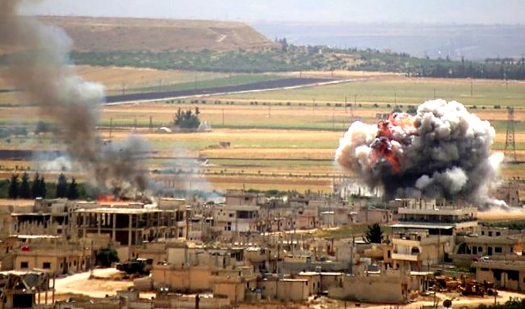 Αεροπορικές επιδρομές κοντά σε τουρκική στρατιωτική θέση στη βορειοδυτική Συρία