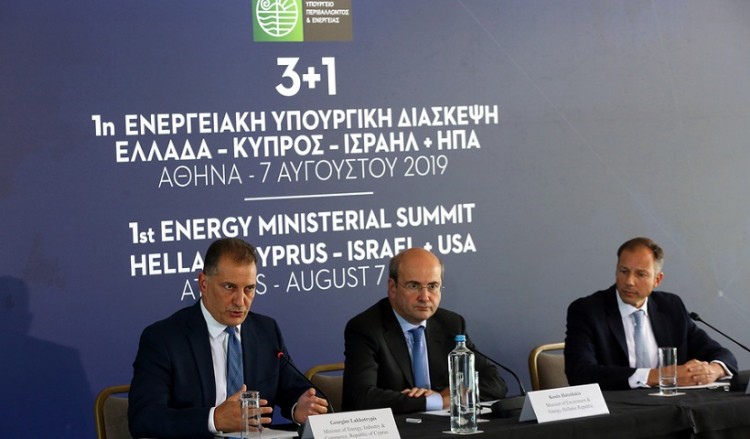 Διυπουργική Ελλάδας-Κύπρου-Ισραήλ-ΗΠΑ: Στήριξη Ουάσινγκτον για τα ενεργειακά