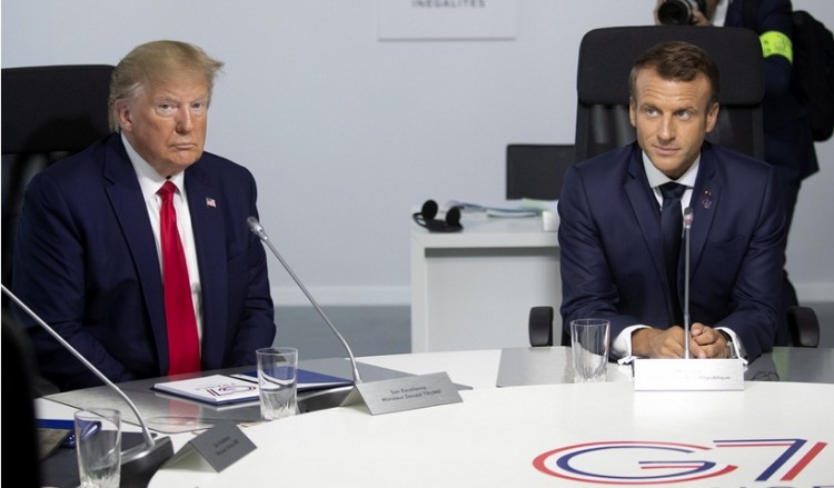Επικοινωνία Μακρόν-Τραμπ για την Ανατολική Μεσόγειο