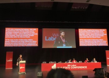 Ομόφωνη αναγνώριση από τους Εργατικούς της Δυτικής Αυστραλίας των Γενοκτονιών Ελλήνων, Αρμενίων, Ασσυρίων