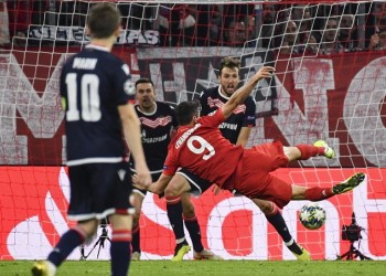 Champions League: Η Μπάγερν σε θέση οδηγού στον όμιλο του Ολυμπιακού