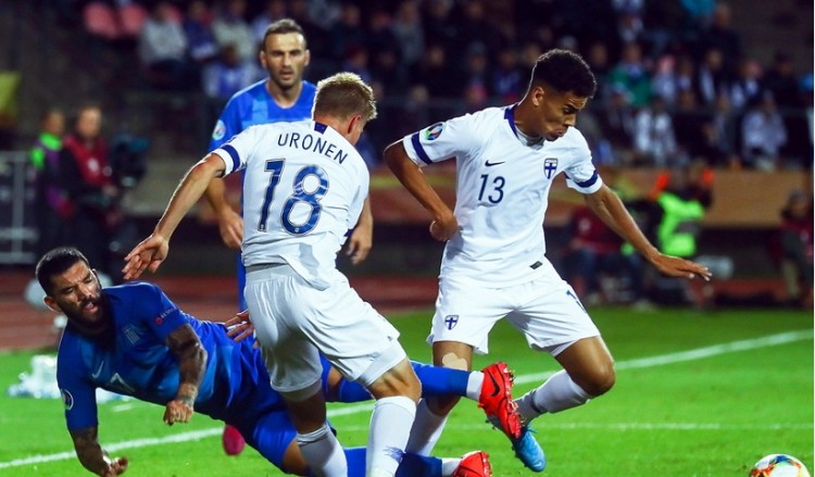 Euro 2020: Φινλανδία-Ελλάδα 1-0 (γκολ)