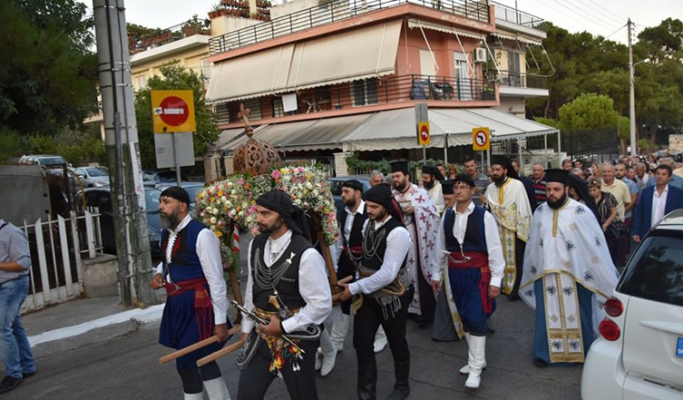 Πόντιοι και Κρήτες στον εορτασμό της Αγίας Σοφίας στην Αγία Βαρβάρα Αττικής