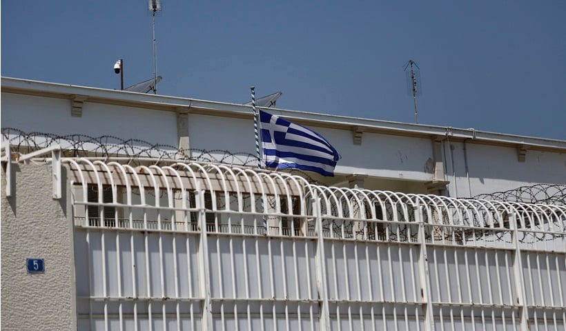 Εικόνα από το εξωτερικό των φυλακών Κορυδαλλού (φωτ. αρχείου: ΑΠΕ-ΜΠΕ)