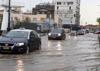 Καταιγίδα σάρωσε τη δυτική πλευρά της Θεσσαλονίκης