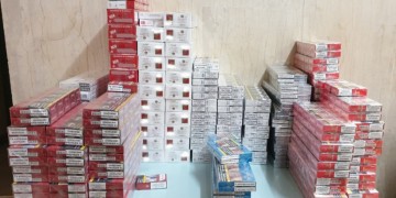 Σε χαλιά έκρυβαν 42.800 πακέτα λαθραίων τσιγάρων