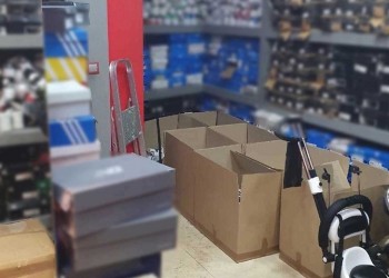 Αστυνομική επιχείρηση στην Αγία Βαρβάρα: Κατασχέθηκαν πάνω από 10.000 «μαϊμού» προϊόντα (φωτο)