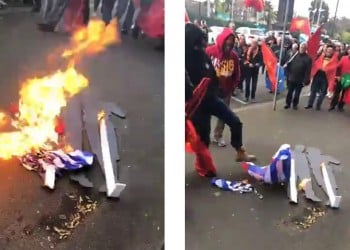 Ο Ζάεφ καταδικάζει όσους έκαψαν ελληνικές και βουλγαρικές σημαίες στη Μελβούρνη