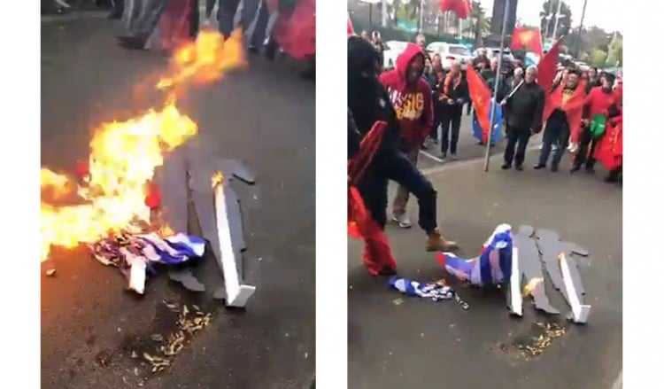 Ο Ζάεφ καταδικάζει όσους έκαψαν ελληνικές και βουλγαρικές σημαίες στη Μελβούρνη