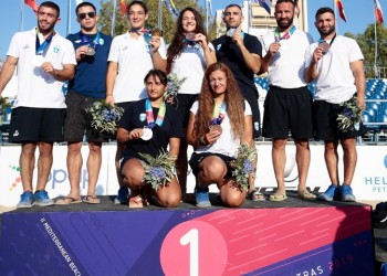 Μεσογειακοί Παράκτιοι Αγώνες-Πάτρα: Η Ελλάδα πρώτη στον πίνακα μεταλλίων