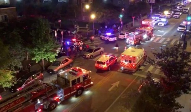 Αιματηρό περιστατικό με πυροβολισμούς στην Ουάσινγκτον