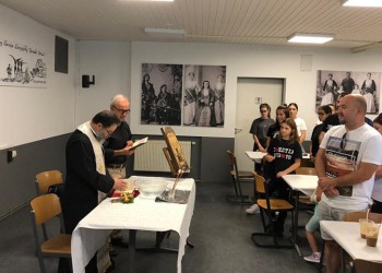 Αγιασμός στην ανακαινισμένη Ποντιακή Εστία Στουτγάρδης