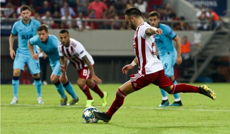 Ολυμπιακός-Τότεναμ 2-2 (γκολ, highlights)