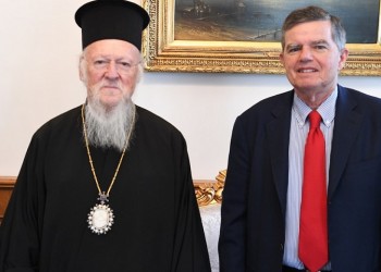 Ο νέος διοικητής του Αγίου Όρους στον Οικουμενικό Πατριάρχη