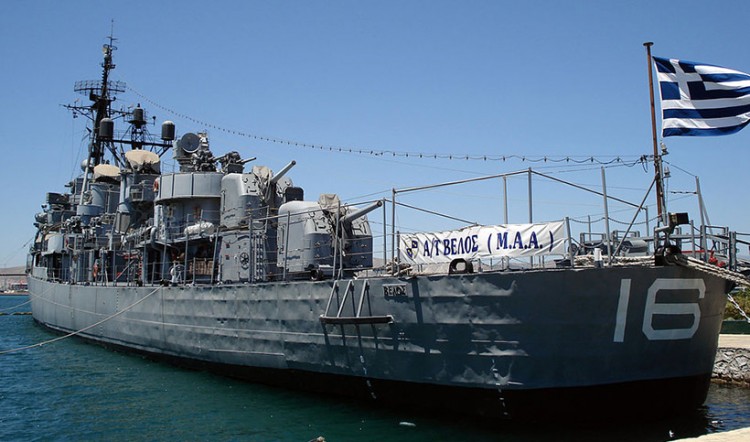 Στη Θεσσαλονίκη το ιστορικό αντιτορπιλικό «Βέλος» - Μουσείο Αντιδικτατορικού Αγώνα
