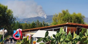 Φωτιά στην περιοχή Θεσπρωτικού Πρεβέζης