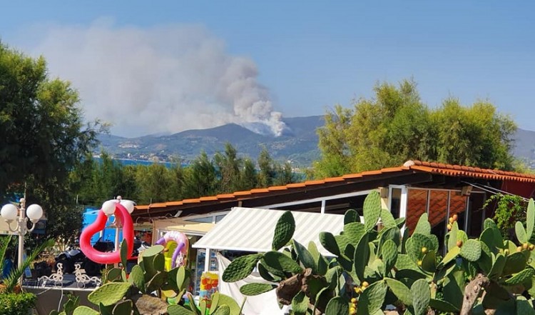Φωτιά στην περιοχή Θεσπρωτικού Πρεβέζης
