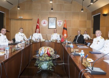 Συνάντηση αρχηγών των Ακτοφυλακών Ελλάδας-Τουρκίας
