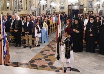 Συρία: Οι Έλληνες της Δαμασκού γιόρτασαν την 28η Οκτωβρίου (φωτο)
