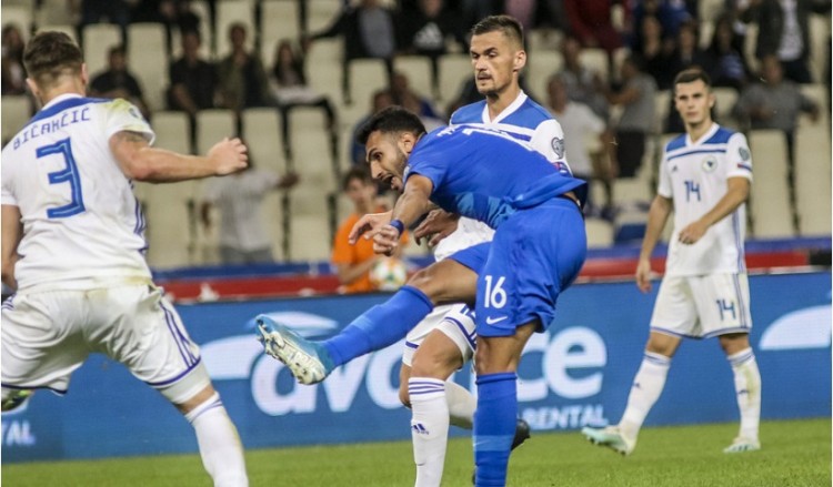 EURO 2020: Ελλάδα-Βοσνία 2-1 (γκολ)
