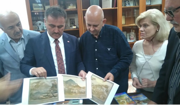 Ο δήμαρχος Αργυρούπολης στη Νάουσα – Τι είπε για το Φροντιστήριο της Αργυρούπολης στον Πόντο