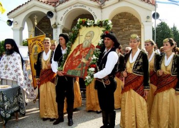 Εγκαινιάζεται ο ναός του Αγίου Θεόδωρου Γαβρά στις Πέντε Βρύσες Λαγκαδά