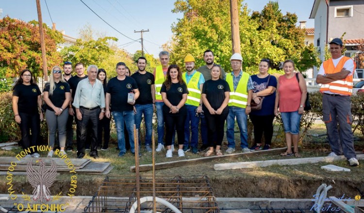 Με αμάραντα, αγιασμό και χώμα από την Παναγία Σουμελά θεμελιώθηκε το μνημείο Γενοκτονίας στην Ορεστιάδα