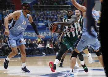 Euroleague: Ζενίτ Αγ. Πετρούπολης - Παναθηναϊκός 79-89