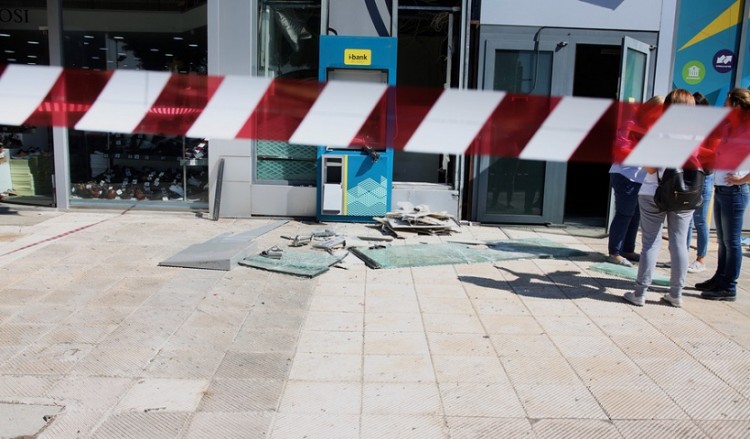 Επίθεση σε τράπεζες τη νύχτα στη Θεσσαλονίκη