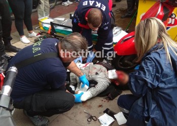 Μαχαίρωσαν Αλγερινό στο κέντρο της Θεσσαλονίκης – Του έσωσε τη ζωή αστυνομικός