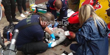 Μαχαίρωσαν Αλγερινό στο κέντρο της Θεσσαλονίκης – Του έσωσε τη ζωή αστυνομικός