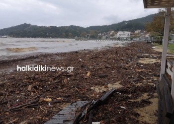 Χαλκιδική: Κυβερνητικό κλιμάκιο στις πληγείσες περιοχές της Ολυμπιάδας
