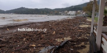Χαλκιδική: Κυβερνητικό κλιμάκιο στις πληγείσες περιοχές της Ολυμπιάδας