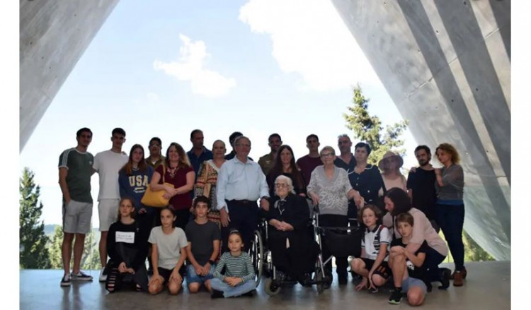 Η Μελπομένη Ντίνα συναντήθηκε με την εβραϊκή οικογένεια που έσωσε πριν από 75 χρόνια στη Βέροια