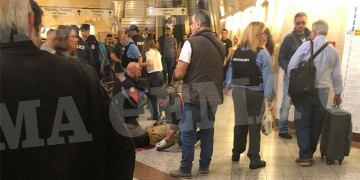 Μαχαίρωσαν άνδρα μέσα στο σταθμό στο Μοναστηράκι