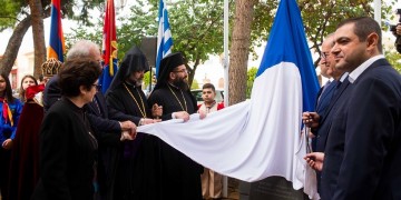 Μνημείο για τη Γενοκτονία των Αρμενίων απέκτησε η Καλαμάτα (φωτο, βίντεο)