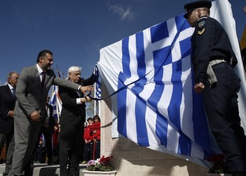 Πάρκο Φλοίσβου: Αποκαλυπτήρια μνημείου για τους 196 πεσόντες Κωνσταντινουπολίτες στον Β΄ ΠΠ