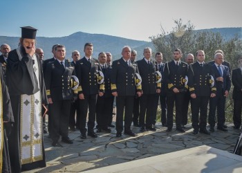 Μνημόσυνο για τους πεσόντες του Πολεμικού Ναυτικού τελέστηκε σήμερα στη βάση «Κανελλόπουλος»