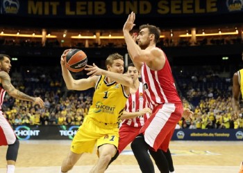 Euroleague: Άλμπα Βερολίνου - Ολυμπιακός 80-99