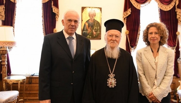 Στον Οικουμενικό Πατριάρχη ο νέος πρέσβης της Ελλάδας στην Άγκυρα