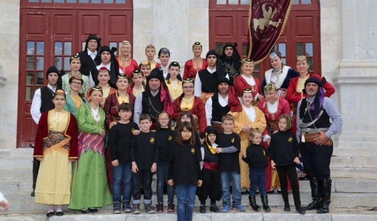 Σύλλογος Ποντίων και Βορειοελλαδιτών Σύρου «Ο Εύξεινος Πόντος»  - Logo