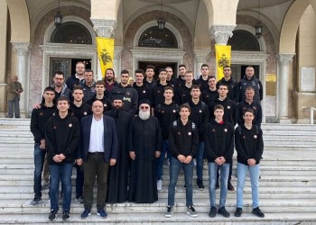 Παίδες και Έφηβοι του Προμηθέα προσκύνησαν την ιερή εικόνα της Παναγίας Σουμελά στην Πάτρα