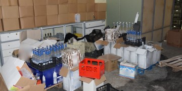 Εξαρθρώθηκε κύκλωμα με ποτά «μπόμπες» στη Θεσσαλονίκη (φωτο)