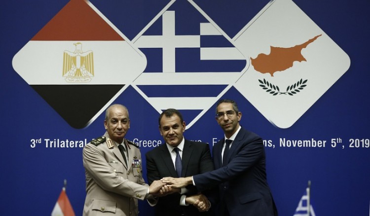 Καταδίκη των τουρκικών ενεργειών από την τριμερή Ελλάδας-Κύπρου-Αιγύπτου