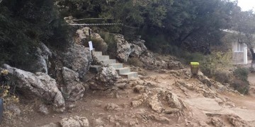 Στο Δικταίον Άντρο στην Κρήτη, εκεί που γεννήθηκε ο Δίας