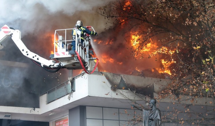 Φωτιά στον ΔΑΝΑΟ στον Χολαργό: Προηγήθηκε διακοπή ρεύματος
