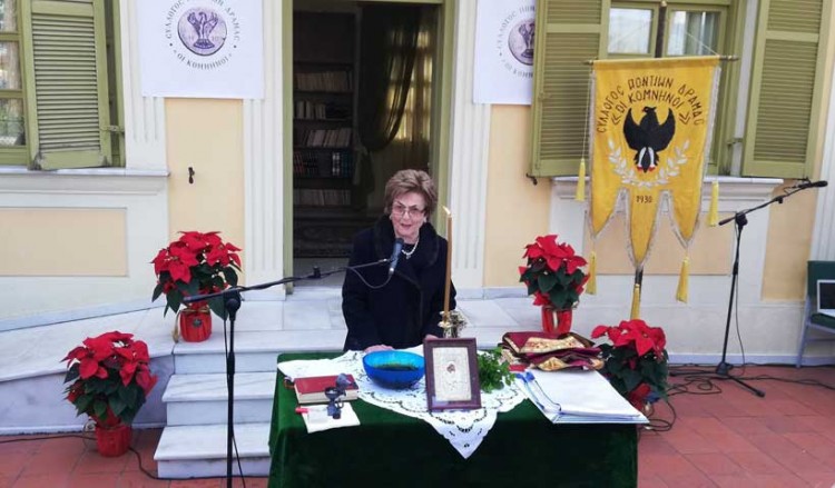 Οι «Κομνηνοί» Δράμας τίμησαν τον ιδρυτή τους, Νικόλαο Γεωργιάδη (βίντεο)