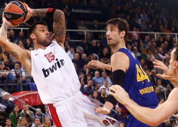 Euroleague: Μπαρτσελόνα-Ολυμπιακός 90-80