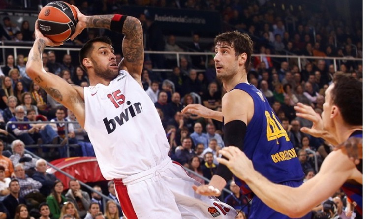 Euroleague: Μπαρτσελόνα-Ολυμπιακός 90-80